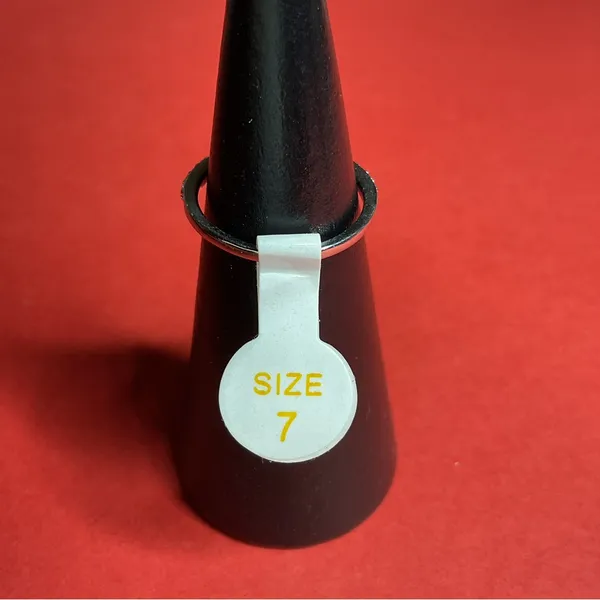 Bomb Party RBP6395 “Stack Me Up” Cubic Zirconia on .925 SSS Size 7 Ring NWT - Image 3