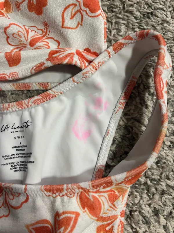 LA Hearts Pacsun Bandeau Bikini Set - Image 2