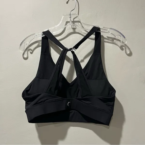 Ziya Active‎ One More Rep Black Adjustable Mesh Bra Size Medium - Image 6