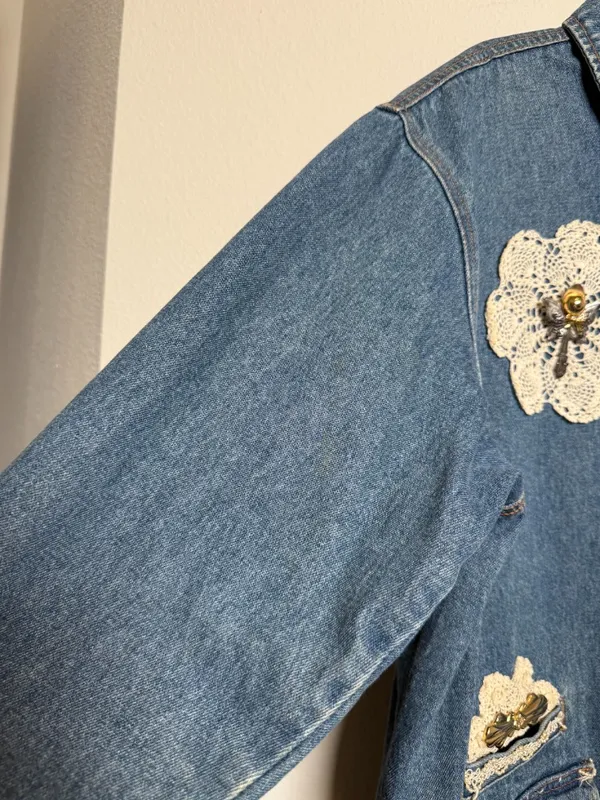 Vintage Granola Women's Denim Hunter Jacket - Image 6
