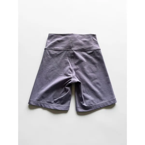 Tna Aritzia Atmosphere High Rise Biker Shorts Purple Mauve Womens Medium‎ M 7in - Image 2