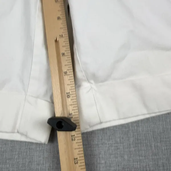 Lauren Jeans Company Ralph Lauren Shorts Womens 10 White Cargo Twill Cotton - Image 5