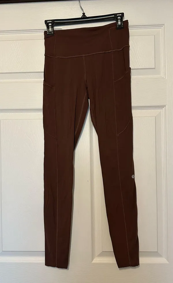 Lululemon Fast and Free High-Rise Tight 25" *Brushed Nulux - Image 2