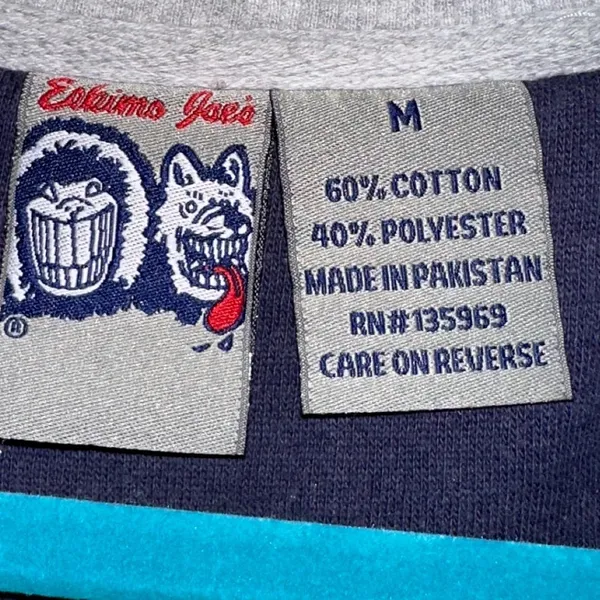 Eskimo Joe's Stillwater Oklahoma Sweatshirt M Gray Classic Logo Crewneck - Image 4