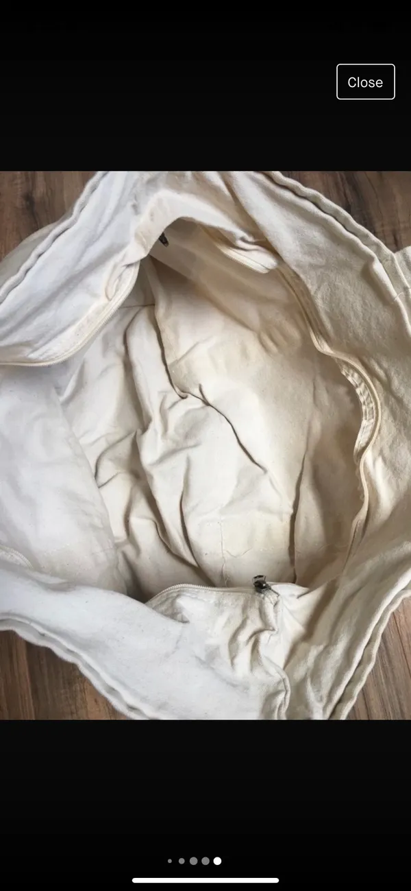 Large Beige Tote Tan - Image 7