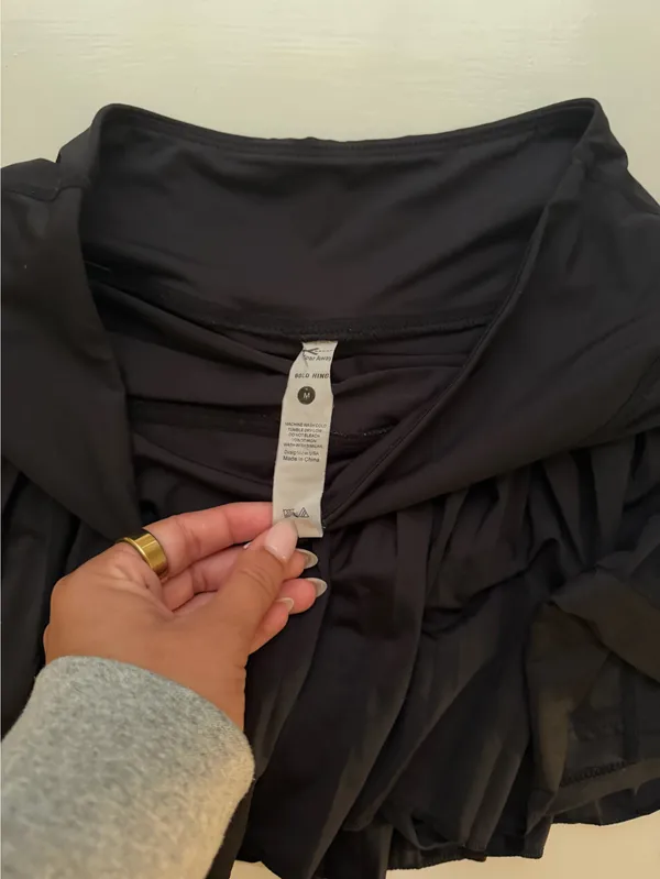 Gold Hinge Black Skirt - Image 2