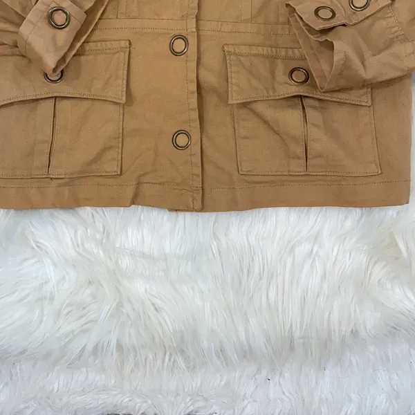 Ana Brown Long Sleeve Jacket - Image 4