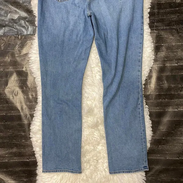 Abercrombie & Fitch 90s Straight Ultra High Rise Curve Love Jeans Soft Girl Alt - Image 7