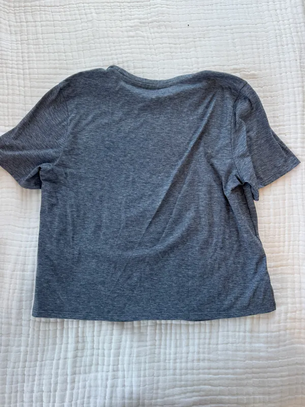 Grey Outdoor Voices Tee - Image 3