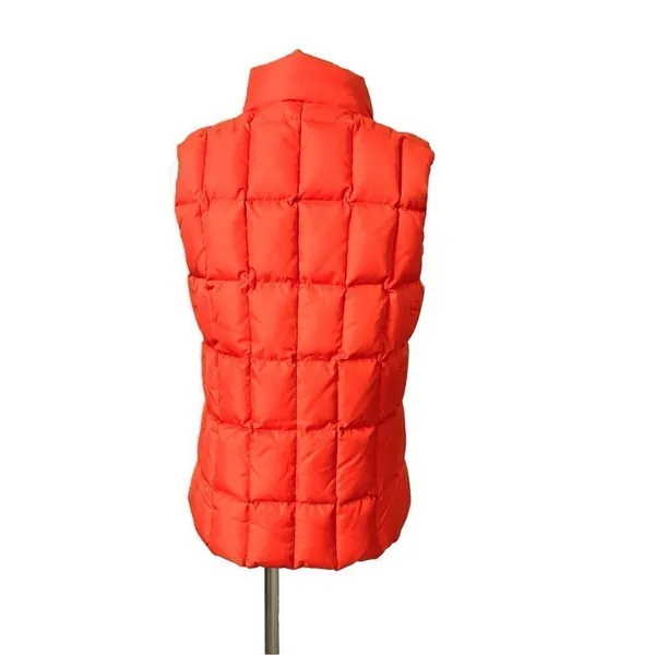 Gap Vintage Down Puffer Zipper Winter Washable Vest‎ Orange Spice MEDIUM Outdoor - Image 4