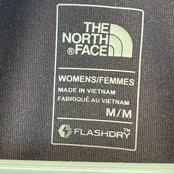THE NORTH FACE FlashDry Quarter Zip Pullover Women’s Medium‎ Purple Long Sleeve - Image 5
