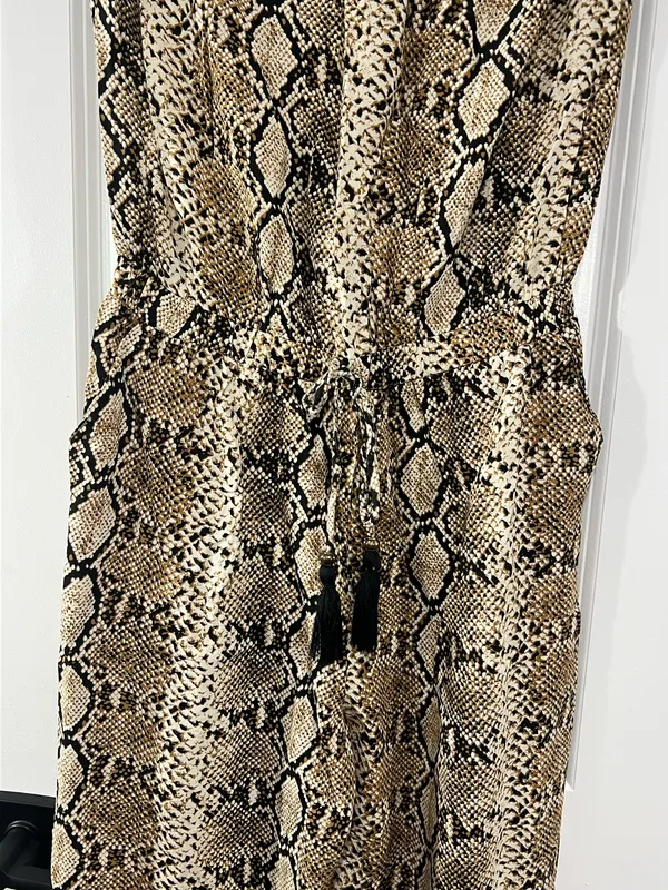 Blue Island snake skin Jumpsuit - Image 4