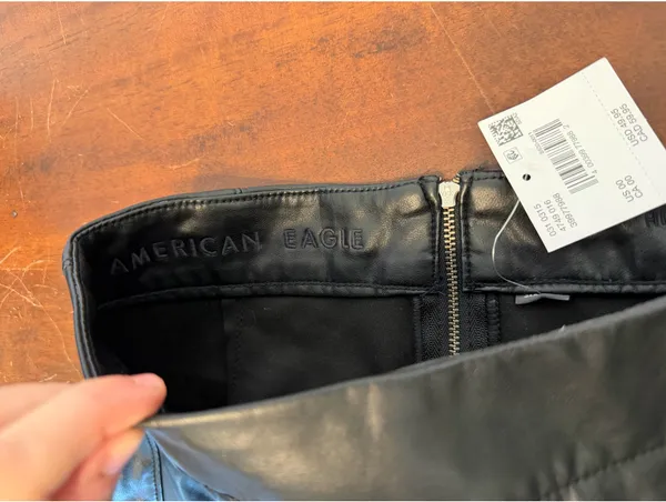 Women’s faux leather skirt American Eagle new with tags - Image 4