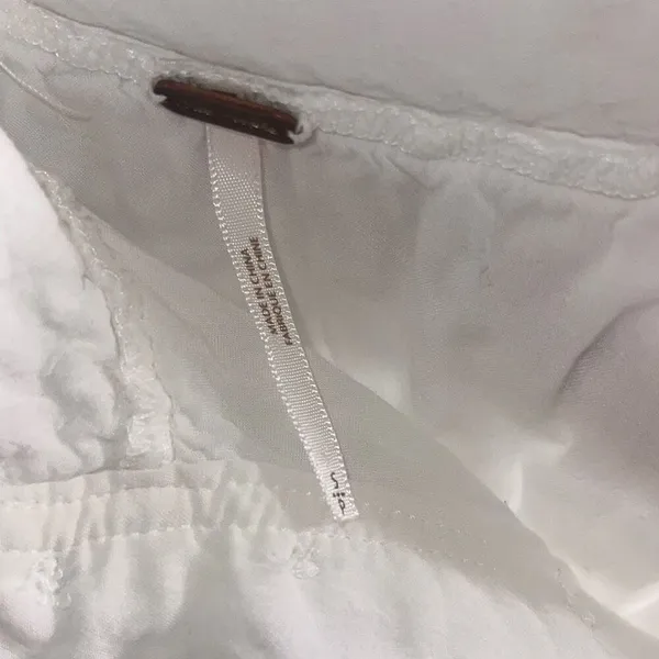 ✨Free People Sweetest Thing Thermal/Lace White Long Sleeve Sz Small Top✨ - Image 8