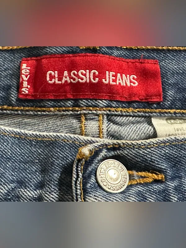 LEVI’S Vintage 501 jorts size 16 Jean shorts 2003 - Image 6