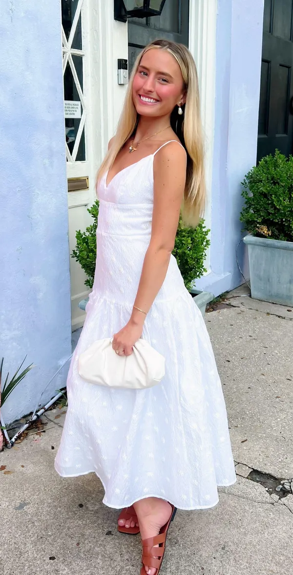 White Maxi Dress - Image 2