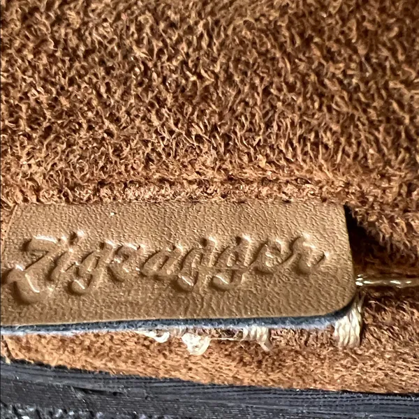 Zigzagger Casual Brown Suede Fleece-Lined Slip-On Slippers Size 8 - Image 6