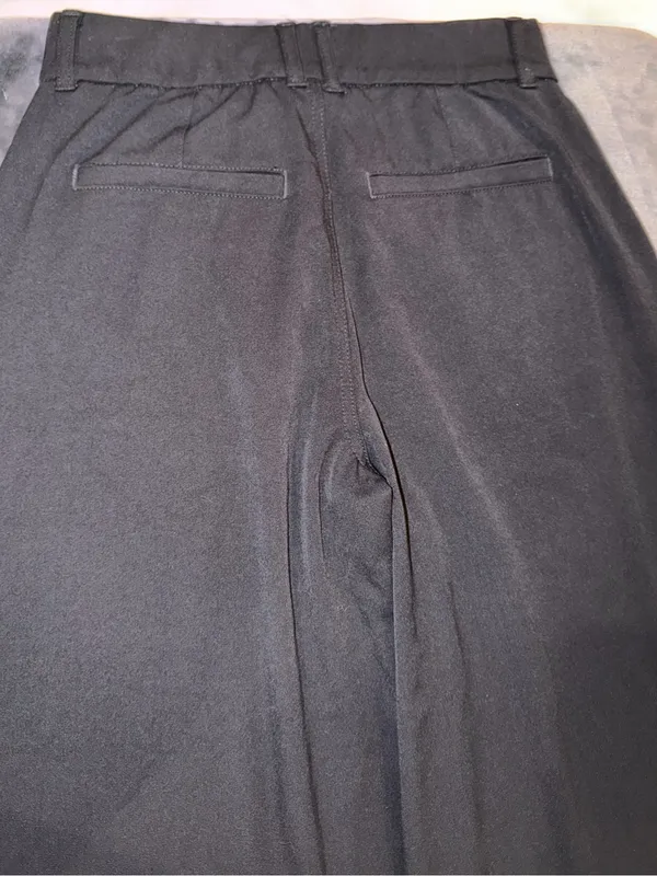 American Eagle Outfitters Super High Rise Wide Leg Pant in Black Size 6 Regular - Image 6