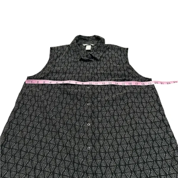 H&M dressy collared tank - Image 3