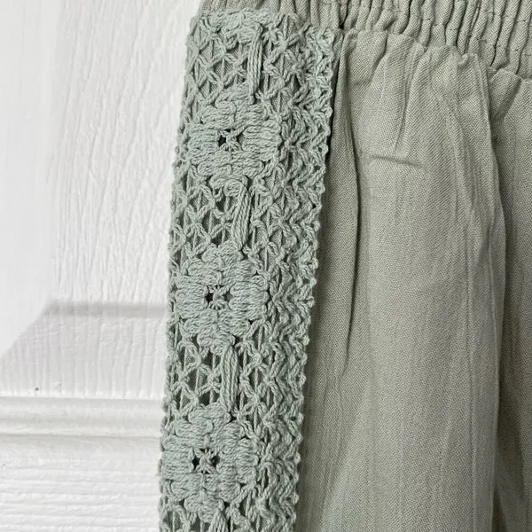 Kiwi + Punch Crochet Trim Lounge Set - Size L - Image 9