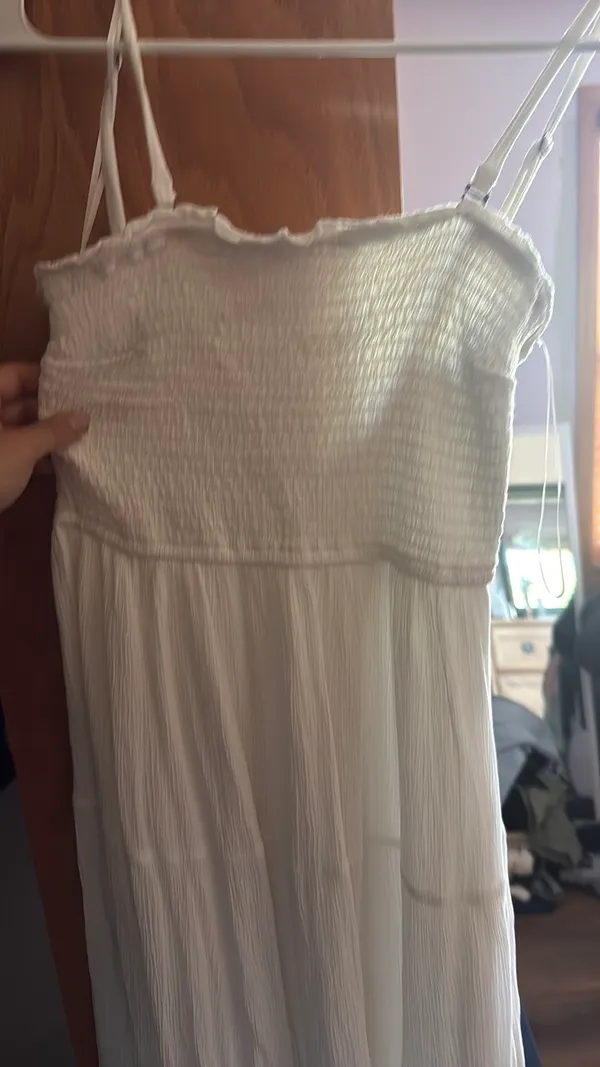 Hollister Maxi Dress White - Image 5
