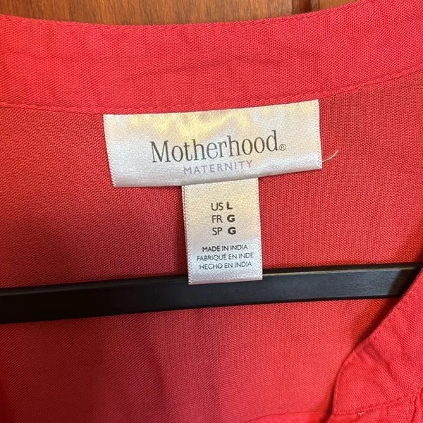 Motherhood, maternity, orange top size L - Image 3