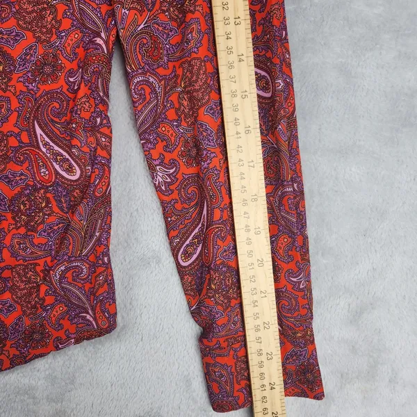 Panhandle Womens Western Shirt Long Sleeve Paisley Size M Medium - Image 6