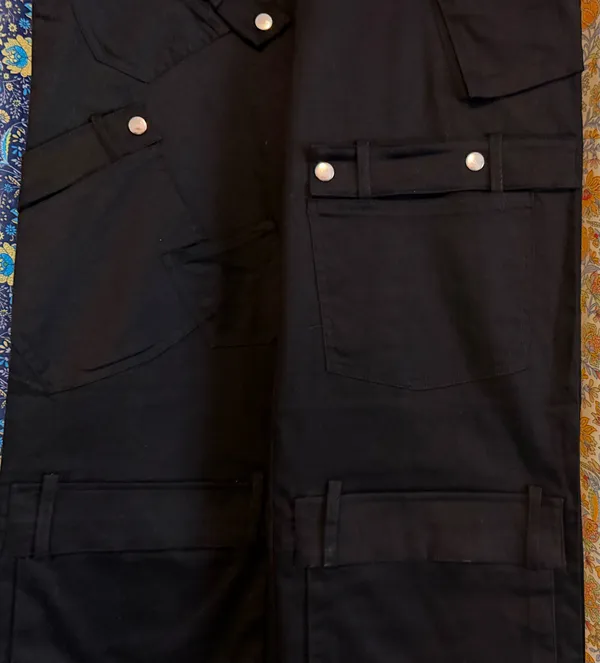 Hot & Delicious Black cargo pants - Image 2