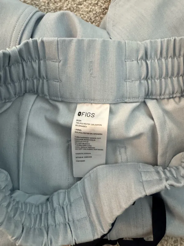 Figs chambray dowa scrub pants - Image 3