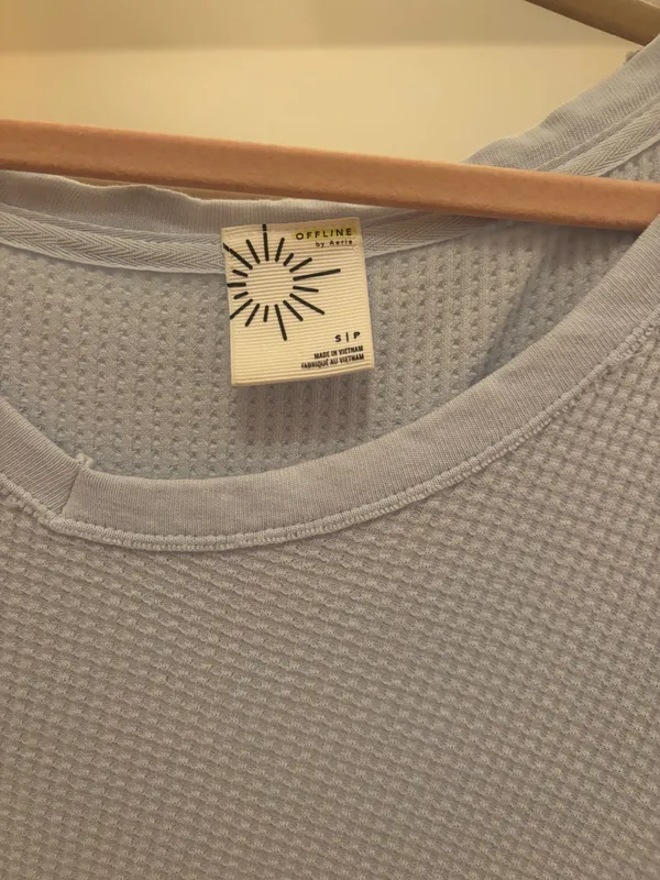 OFFLINE by Aerie Top Long Sleeve Waffle - Image 3