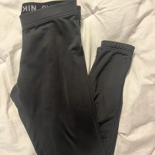 Nike Pro Hyperwarm Dri-FIT Training Leggings | Women’s Small (4–6) | Dark Gray - Image 4
