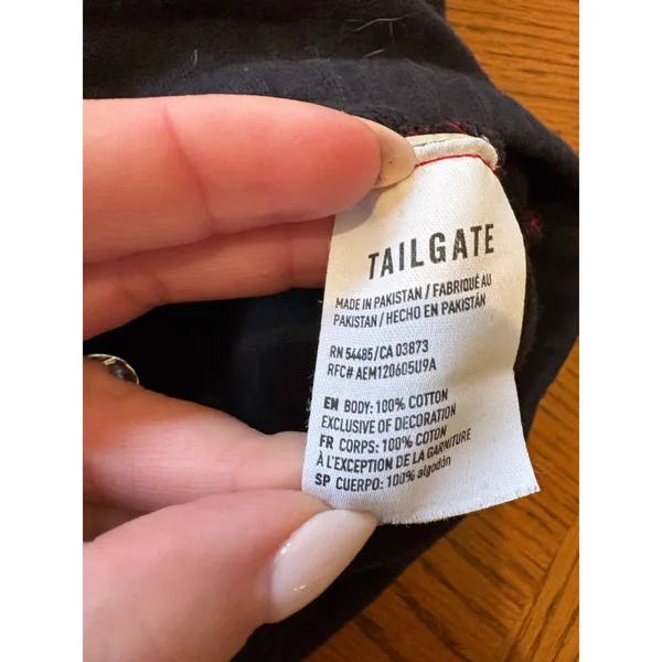 Tailgate Women's Colorblock‎ Quarter Zip UGA Sweatshirt Pullover Medium - Image 4