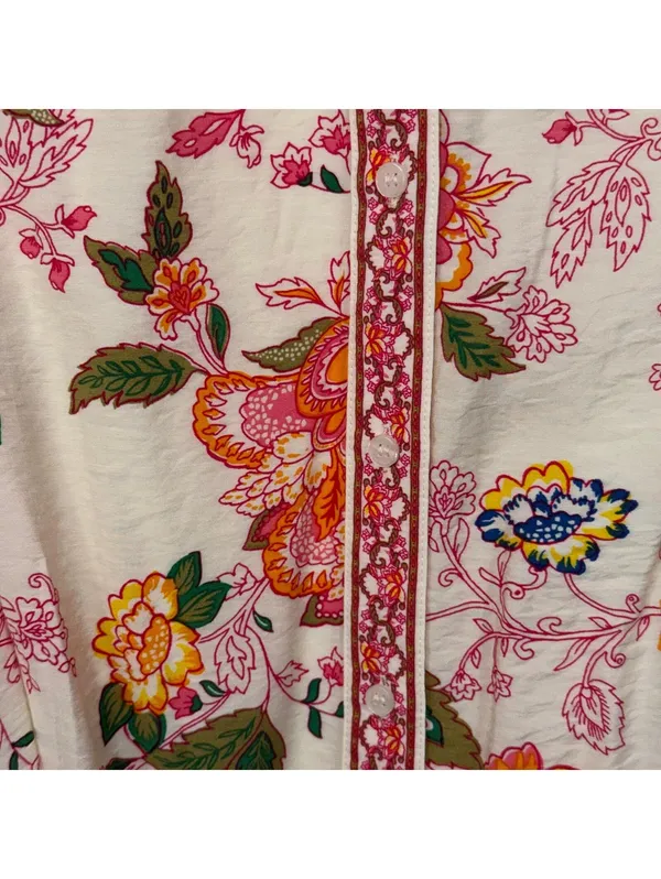 Lane Bryant Women’s Size 14 Floral Wrap Midi Dress NWT - Image 5