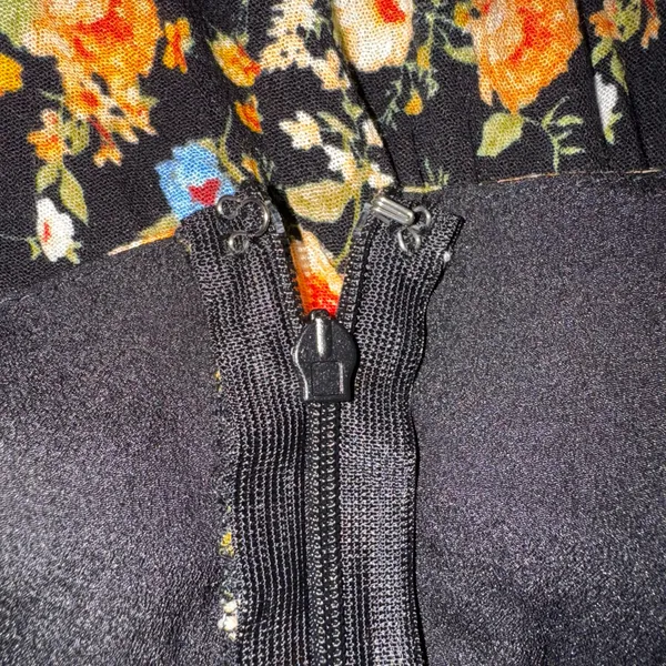 NWT Boutique Black Floral Mini Dress - Image 13