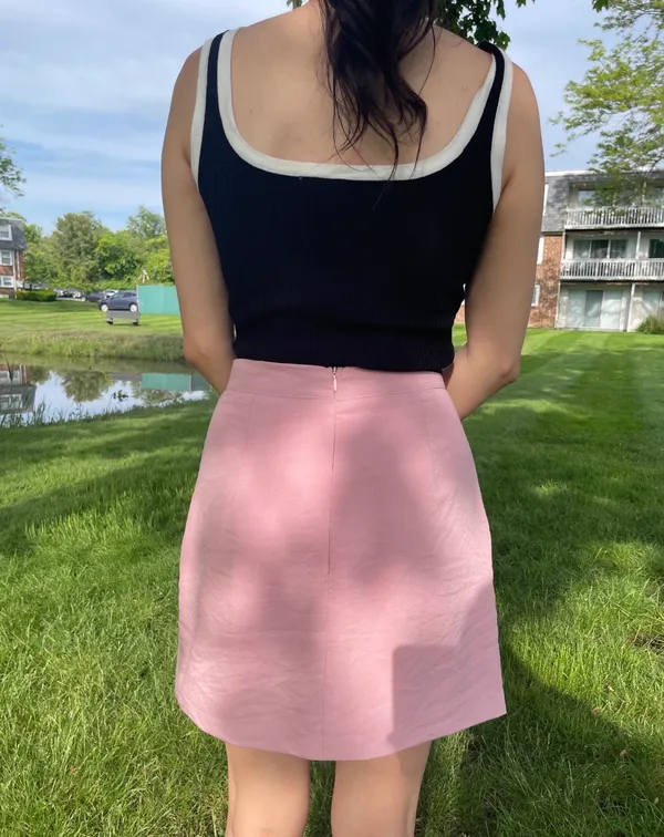 Pink Mini Skirt Princess Polly - Image 3