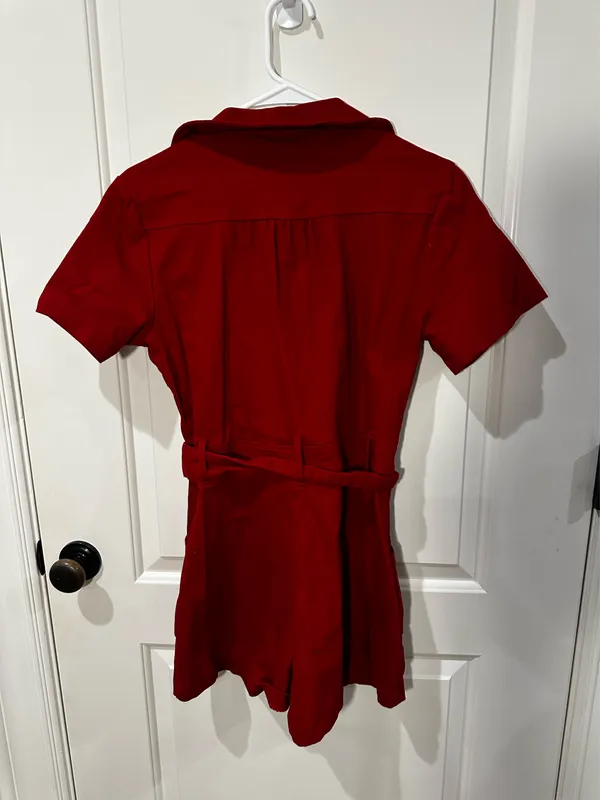 Kendall Lane Denim Romper - Image 2
