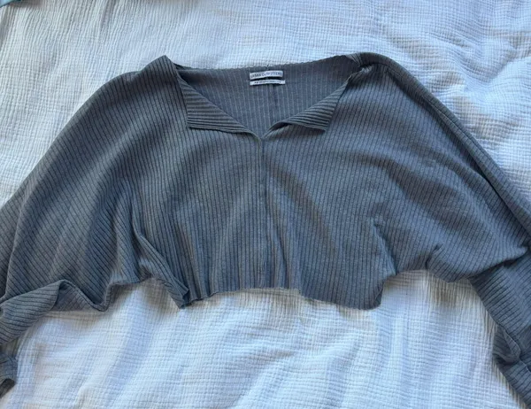 Urban Outfitters Gray Long Sleeve Top - Image 3