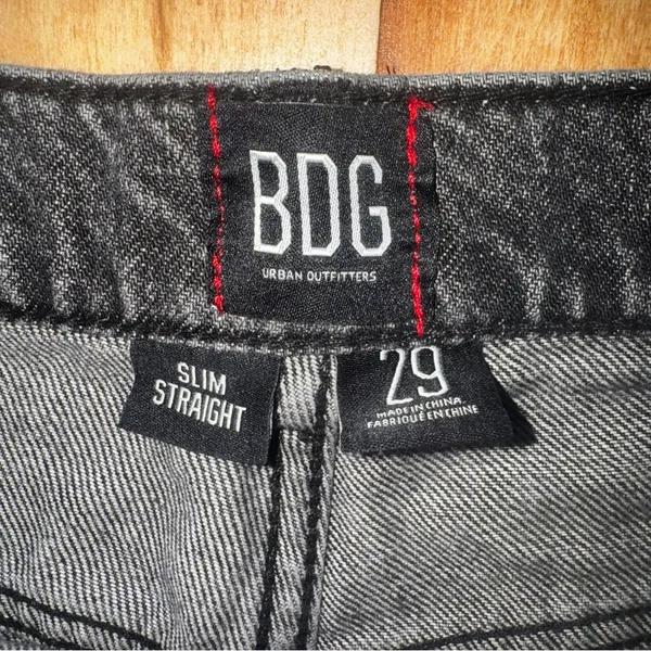 BDG Urban Outfitters Black‎ Distressed Women's Wide Leg Jeans - Image 3