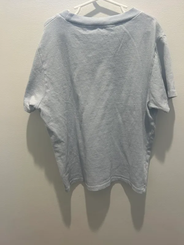 Brandy Melville John Galt Light Blue Tee Shirt - Image 7