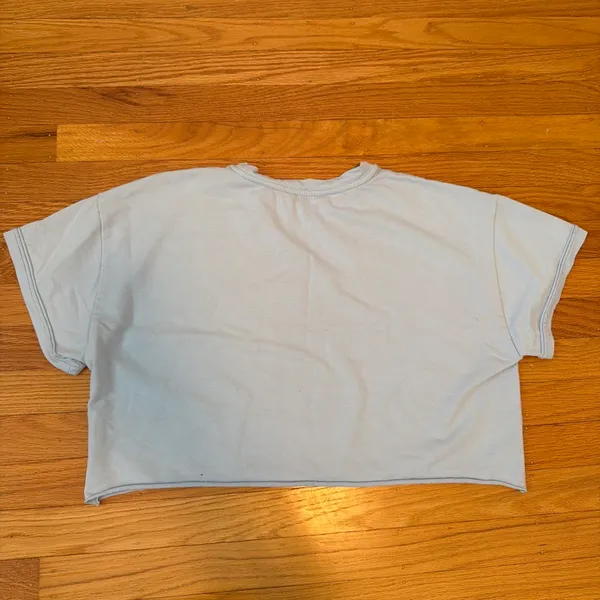 Baby Blue Crop Shein Top - Image 5