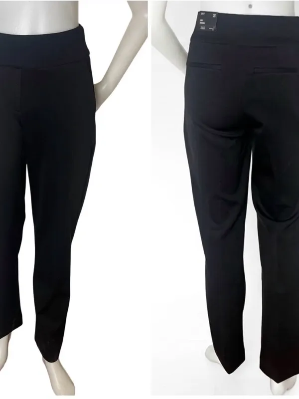 EXPRESS Black Pants Curvy Boot High Rise Double Knit Stretch Size XS NEW NWT - Image 10