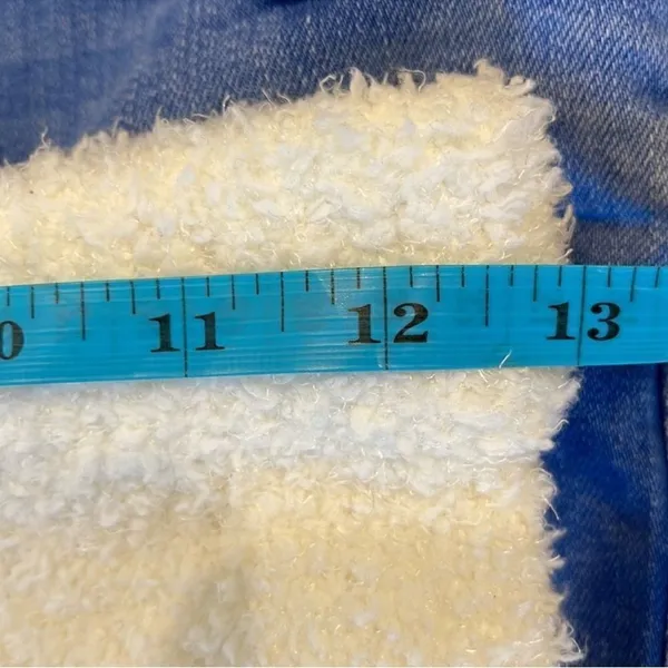 NWT Garage White Soft Fuzzy Shorts - Image 8