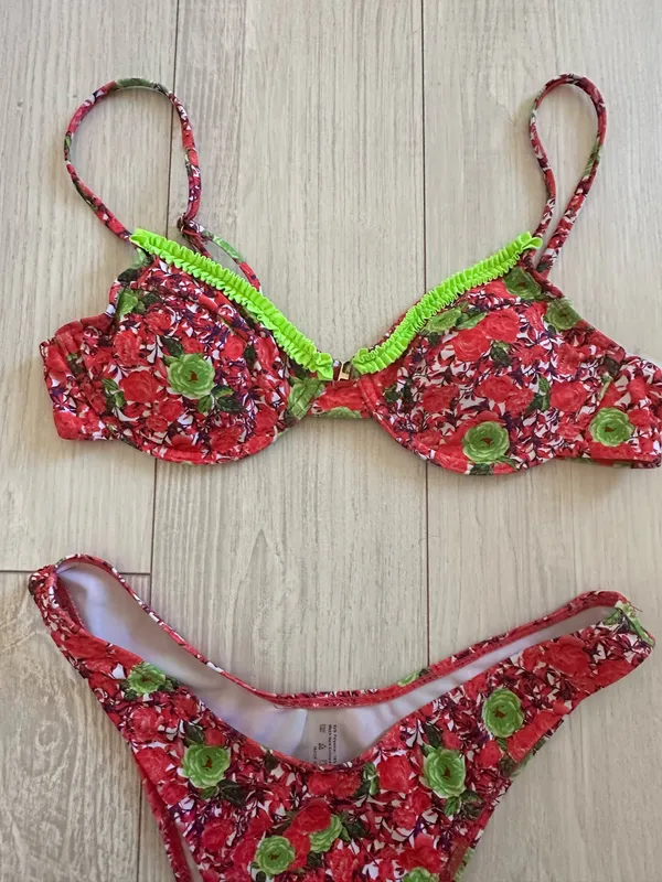 Floral bikini Pink Size M - Image 2