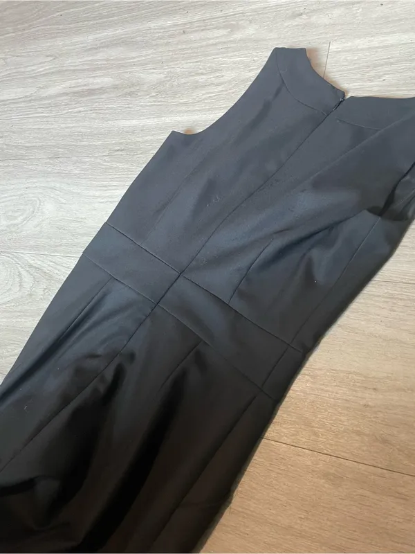 J. Crew Black Sleeveless Midi Sheath Dress - Image 3