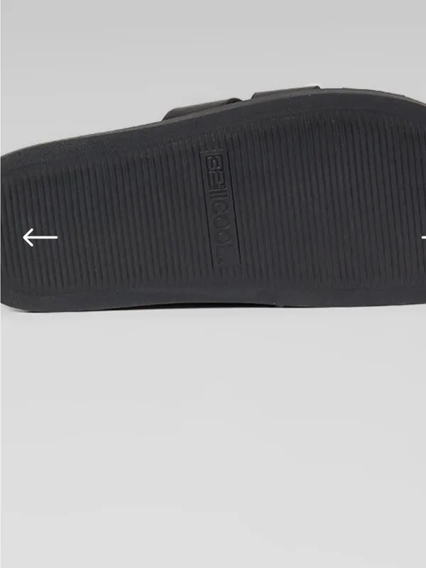 32 Degrees Black Women's Slide Sandals - Image 5