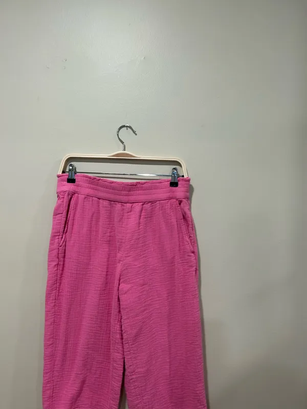 The Loft Pink cotton pants - Image 2