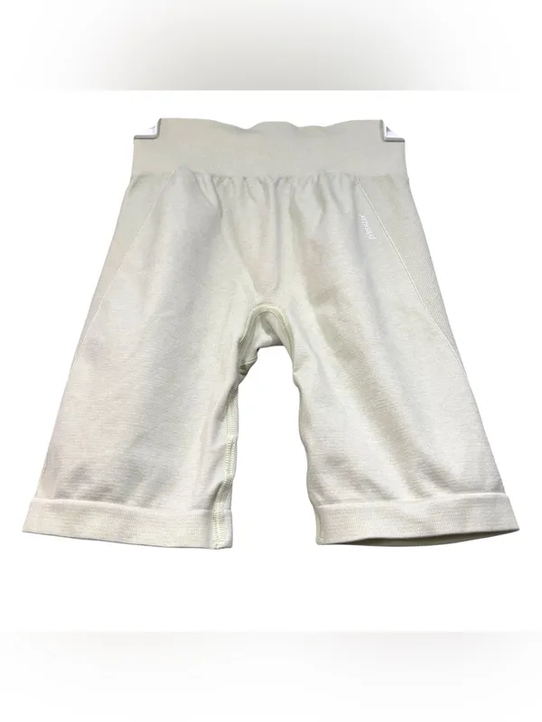 Gymshark Light Mint Green Knit Stretch Shorts Size Medium Womens - Image 3