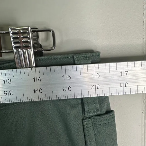 5.11 Tactical Wyldcat Pant Womens 10 Long Thyme Green Skinny Moto Zip NWT - Image 8