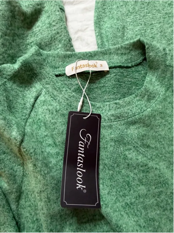NEW Super soft Pajamas Sets Long Sleeve Top & Pants Pockets Lounge M - Image 4