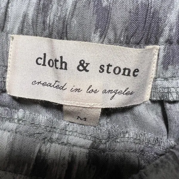 Cloth & Stone Jogger Pants Gray‎ Animal Print Drawstring M Tencel Lyocell - Image 7